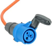 CEE-Verlängerung, 5m orange H07RN-F 3G2,5 orange +...