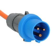 Adapterkabel CEE -> Schuko Schuko-Kupplung,...