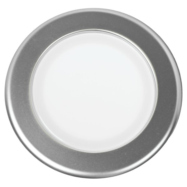 Einbauspot Vega 75, 6 SMD, chrom matt Opalglas