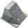 Schrankleuchte silber, IP 20, kalt weiß, 12 V/0,5 W, 34 Lm
