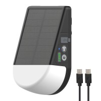 Akku-Outdoor-Solarlampe KL 300 AS mit Bewegungsmelder...