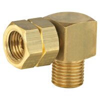 Verbindungsstück G1/4LH UEM x G1/4LH-KN-90G MS SV