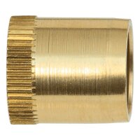 Verstärkungshülse 15 x 1 Messing