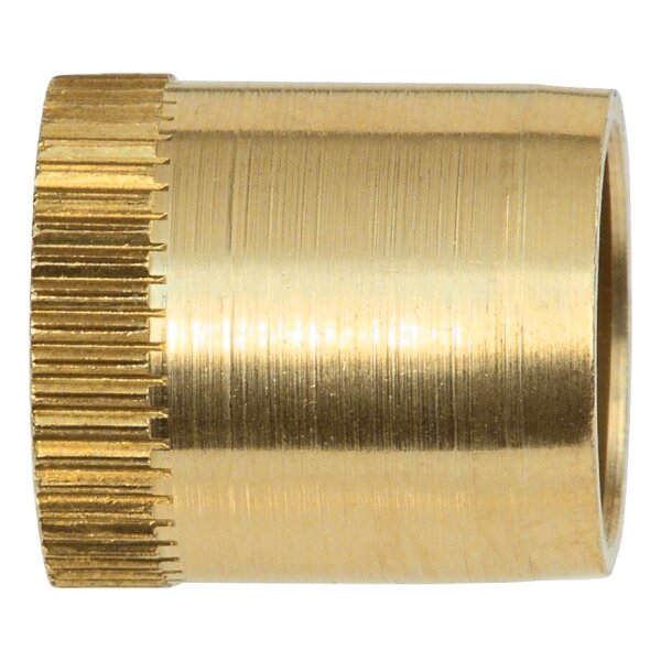Verstärkungshülse 6 x 1 Messing
