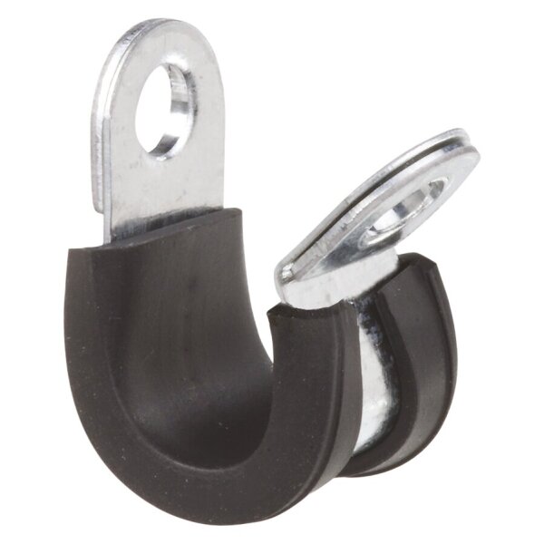 Rohrschelle 12 mm mit Gummiprofil