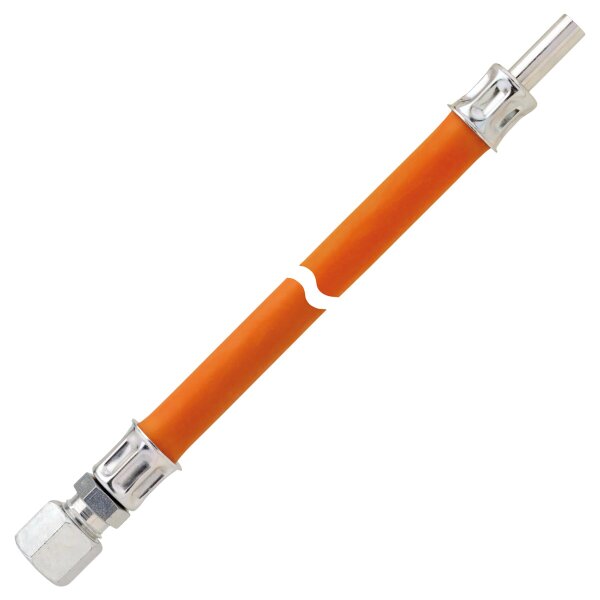 Gas-Hochdruckschlauchleitung 10 bar RVS 8 x RST 8 x 400