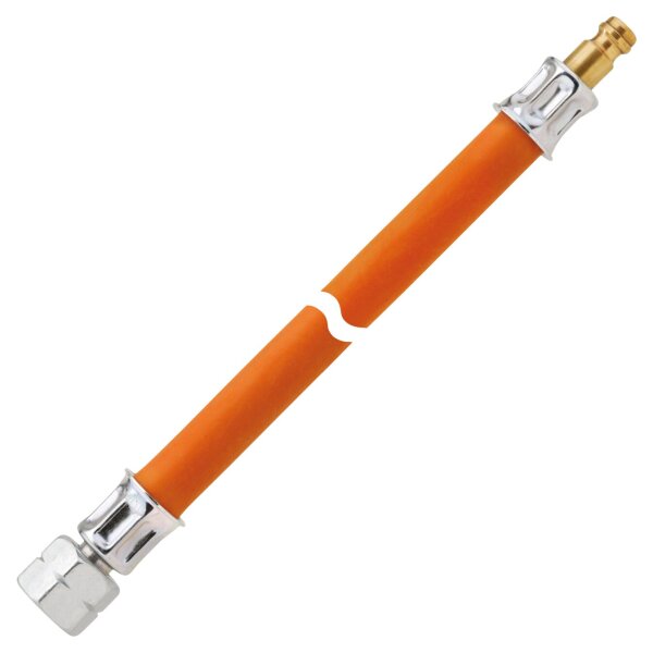 Gas-Hochdruckschlauchleitung 10 bar G 1/4 LH-ÜM x STN x 5000