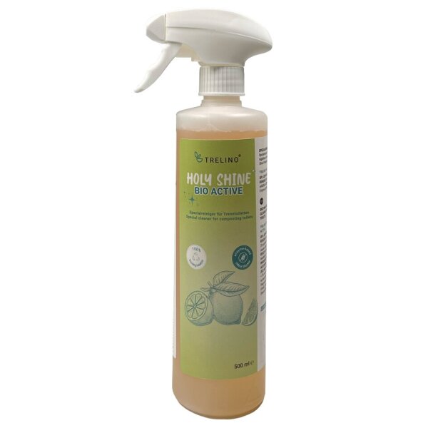Toilettenreiniger Holy Shine - Bio Active für Trenntoiletten mit Sprühkopf, 500 ml