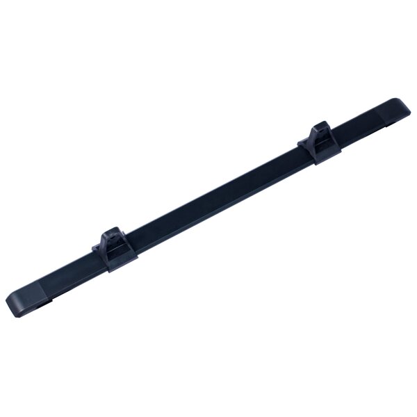 Tischhalteprofil inkl. Wandhalter, schwarz