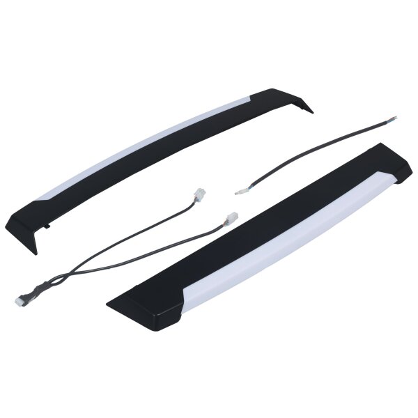 Seitenblenden mit LED VisitonStar M, schwarz