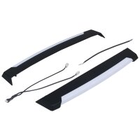 Seitenblenden mit LED VisitonStar M, schwarz