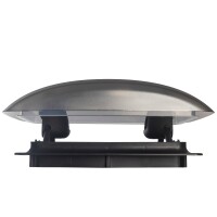 Dachhaube VisionVent S pro mit Fliegengitter und Verdunkelung, schwarz
