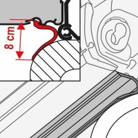 Dichtband Rain Guard Lower, 3 m