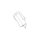 Endkappe links für Dometic PR 2500 mit 12-Volt-Motor, eloxiert