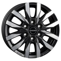 Aluminiumfelge Borbet CW6, black polished matt, 16"...