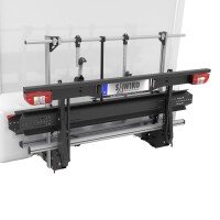 Lastenträger Vario für 1 Motorrad / Roller und 1 Fahrrad