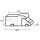 Reisemobil-Schutzhülle Design 12M, 550-600 x 240 x 270 cm