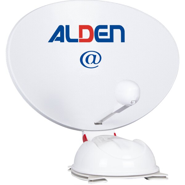 Sat-Anlage Alden AS4@ 80 Skew / GPS Ultrawhite inkl. S.S.C. HD-Steuermodul