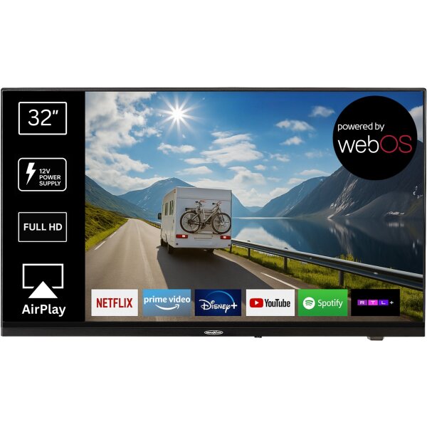 TV Reflexion LDDX32iBT schwarz, 12 / 24 Volt