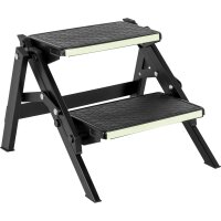 Doppel-Trittstufe Ruckstep Black Fluo