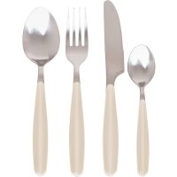 Besteckset Sapora, 16-teilig, beige