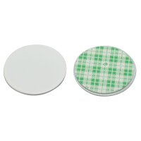 Magnet Scheibe weiss lackiert, einseitig...