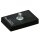 Magnet A-System Squareline mit Außengewinde Außengewinde M4x6 mm, schwarz, AS035NdAG04s-00