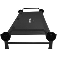 Feldbett Single L schwarz