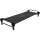 Feldbett Single L schwarz