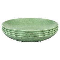 Tiefe Teller CLUB PLATE 220 4er Set, grün