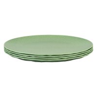 Flacher Teller CLUB PLATE 260 4er Set, grün