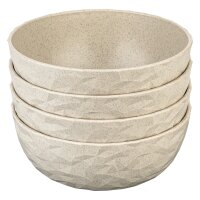 Schale CLUB BOWL 4er Set, sand