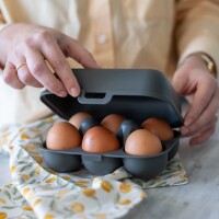Eierbox mini EGGS TO GO anthrazit