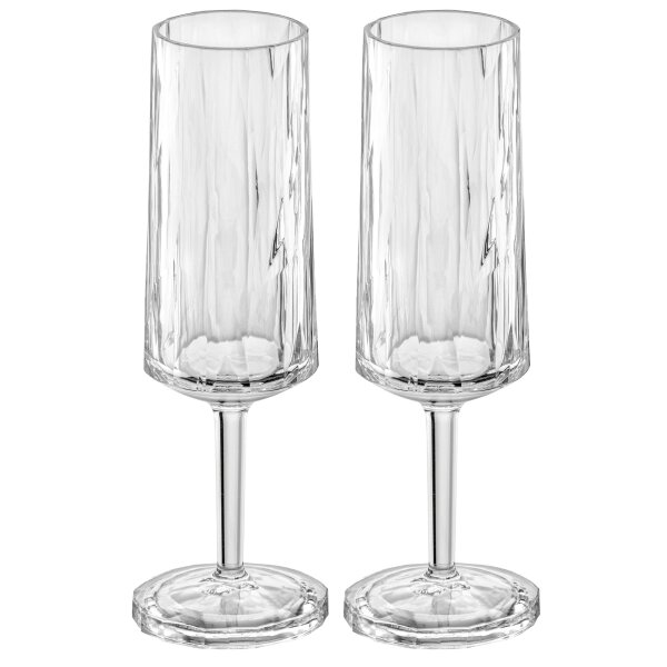 Trinkglas Superglas CLUB Sektglas 100 ml, 2er-Set, Club No. 14