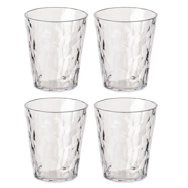 Trinkglas Superglas CLUB Trinkglas 250 ml, 4er-Set, Club No. 1