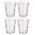 Trinkglas Superglas CLUB Trinkglas 250 ml, 4er-Set, Club No. 1