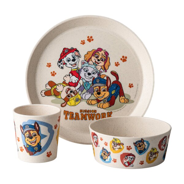 Kindergeschirr Paw Patrol sand