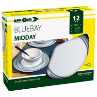 Geschirrset Midday Bluebay 12-teilig