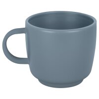 Henkelbecher Cappucino blau