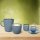 Henkelbecher Cappucino blau