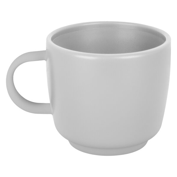 Henkelbecher Cappucino weiß
