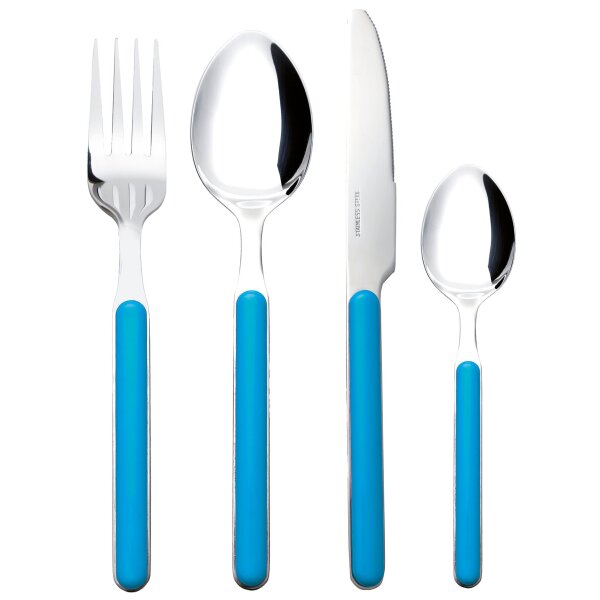 Besteckset Delice 16-teilig, blau