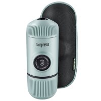 Tragbare Espressomaschine Nanopresso hellblau
