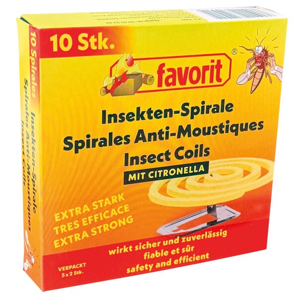 Moskitospirale Extrastark 10er Pack