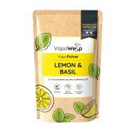 VapoPulver Kräutermischung Zitrone, Basilikum (100 g)