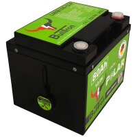 Lithium Batterie Polar BullTron Polar 80 Ah inkl. Smart BMS