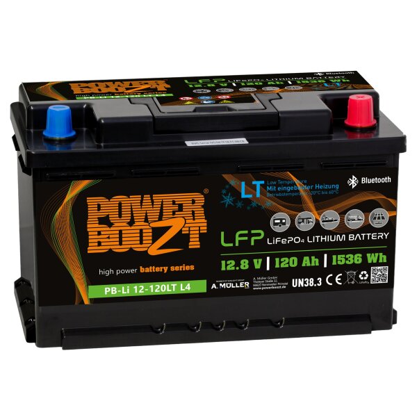 Powerboozt Lithium-Kaltwetterbatterie PB-LI 120LT L4