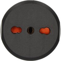 Reisestecker Schuko/IT Steckertyp L(IT) auf E/F (FR/Schuko)
