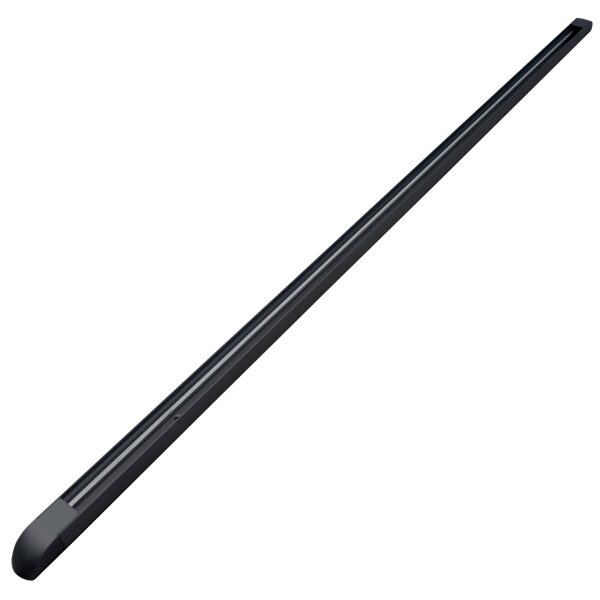 Aufbauschiene schwarz, 600 mm