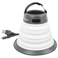Zeltlampe Aura Solar, faltbar, 2000 mAh, 300 lm, 3,7 V